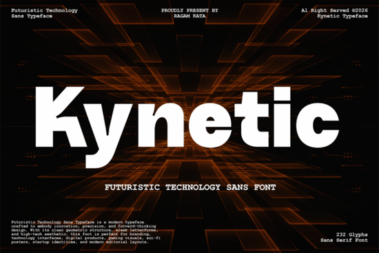 Kynetic Font
